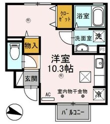 カーサドマーニの物件間取画像